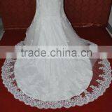 (MY0009) MARRY YOU High Neck V Back Lace Designer Muslim Bridal Gown Marry You China Factory Wedding Dress thumbnail-6