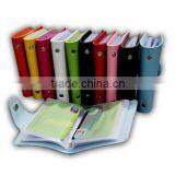 Hot Sale PU Leather Credit Card 24 Bank Card Bag Case/ Card Holder/card Rack
