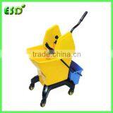 ESD Commercial Down Press Single Mop Wringer Trolley