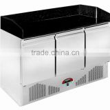 Refrigerated Pizza&Salad Prep Table With Marble Face (1365*700*990mm)