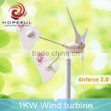 1kw Greenhouse Sailboat Wind Generator Street Light System for Home Use thumbnail-4