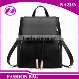 wholesale PU leather double-shoulder bag school fashion teens backpack for girls