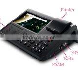 7" WinCE POS Terminal Support 58mm Thermal Printer,Barcode Scanner,RFID Reader,Bluetooth,WIFI,3G thumbnail-2