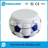EN71 soccer shape pvc inflatable ice cooler/ ice bucket/inflatable can cooler
