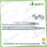 Hot Sale 38mm Stainless Steel Hanging Basket Microscope Slide Kitchen Drawer Slides