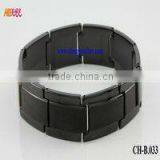 High Quality IP Black Boys tungsten carbide bracelet