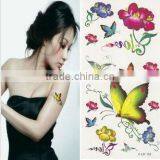 Fancy Flower Parton Body Tattoo Sticker thumbnail-1