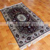 Gold big Sunflower center Kerman persian carpet iran 3X5ft China supplier