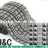 Square Plastic Mesh With Strass for Clothes and Shoes