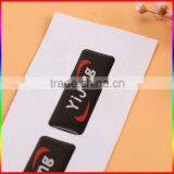 Black Square Clear Dome Epoxy Sticker thumbnail-2