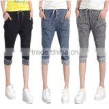 15PKPT05 2014-15 Girls Colourful Trendy Casual Jeans Linen Pants