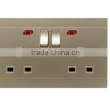 Double 13A 3 PIN Switched Socket Australia