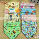 Large Size Fancy Cotton Baby Bandana Bibs Available In Multi Colour Printed Animal Cartoon