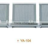 Cheap Stainless Steel 6-seater Waiting Chair Hospital Chair for Sale YA-113 thumbnail-4