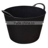 30L rubber horse water bucket