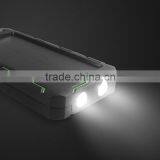 Real Capacity 15000mah Waterproof Solar Cell Power Bank Portable Charger for Iphone Xiaomi Power Bank thumbnail-3