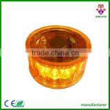 Solar Yellow Led Beacon Light Strobe Lamp With Magneic Base for Car Accessory thumbnail-3