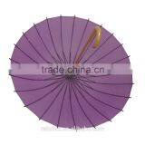 24 k Manual Open Strong Purple Long Umbrella thumbnail-2
