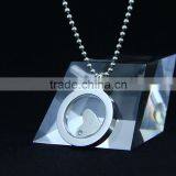 Stainless Steel Round Glass Charm Pendant for Wholesale thumbnail-6