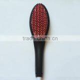OEM Manufacturer Ceramic Hair Straightener Brush thumbnail-2