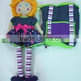 Black dolls plush toy made in China