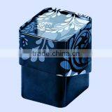 Oblique Shape,black,elegant Perfomance, All Sorts of Tea Tin Box