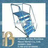 Foshan OEM sheet metal movable ladders