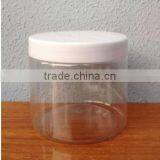 Food Grade Clear Square PET 500g Custom Honey Plastic Bottle With Cap thumbnail-2