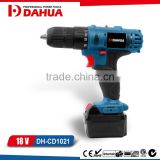 newly designed power machinay electric cordless drill DH-CD1021