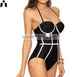 Fashion Designer 2017 Sexy Girl One- Piece Swimwear thumbnail-3