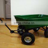 Garden Cart Dump Wagon Cart Plastic Tipping Tray thumbnail-1
