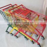 Colour Kids supermarket Shopping Trolleys