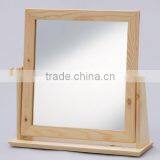 High Quality Wood Framed Tabletop Mirror thumbnail-1