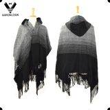 2016 Latest Color Gradual Change Acrylic Fashion Hooded Shawl thumbnail-2