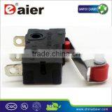 Micro Lever Switch With Roller Lever, Pcb Terminals,Kw4-5 thumbnail-2