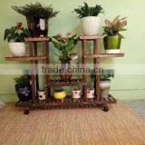 Wholesales China Antique Decorative Movable Wooden Plant Stand thumbnail-6