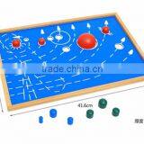 Wooden Baby Toy Montessori Puzzle Map Nine Stars in Solar System thumbnail-4