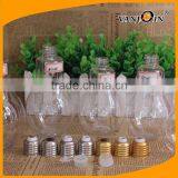 Clear 320ml Bulb Bottles PET Plastic With Different Caps for Beverage Packages thumbnail-1