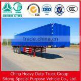 Hot Sale 3 Axle Swing Open Box Truck Trailer , Wing Side Wall Open Box Trailer thumbnail-2