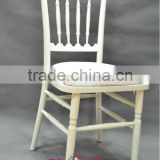 white chateau chair with cushion, banquet dining chateau chair