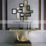 Large Golden Indoor Flower Holder, Living Room Decorative Flower Holder/Planter thumbnail-3