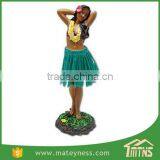 Posing Mini Doll Hula Girl Dashboard thumbnail-1