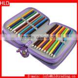 Factory Wholesale Anti Compression Water Colored Pencil 72 Inserting Super Large 4 Layer Pencil Case