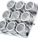 Amazon Hot Sale Stainless Steel Magnetic Kitchen Spice Rack thumbnail-2