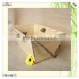 Wholesale Handmade Decorative Wood Wine Gifts Holder Basket thumbnail-1