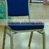 Velvet Stacking Chair for Ding With Mould Seat Cushion FD-862-2 thumbnail-1