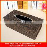 Hotel Supplies Leather Dinner Napkin Box thumbnail-1