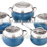 New Style Stainless Steel 6pcs Cookware Set/pot Set thumbnail-4