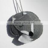 2017 Sleepy Felt Fox Keychain Decoration Made in China