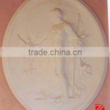 White Marble Statue Furniture Relief thumbnail-1